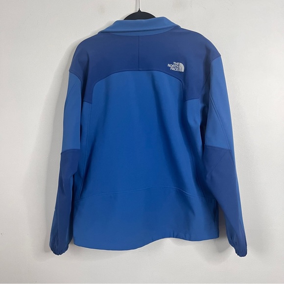 The North Face Apex Soft Shell Jacket Men's Medium Full Zip Fleece Lined - Picture 3 of 11